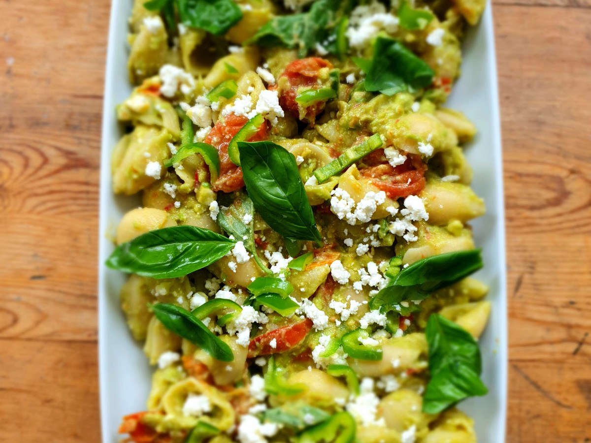 Pasta In Avocado&nbsp;Sauce