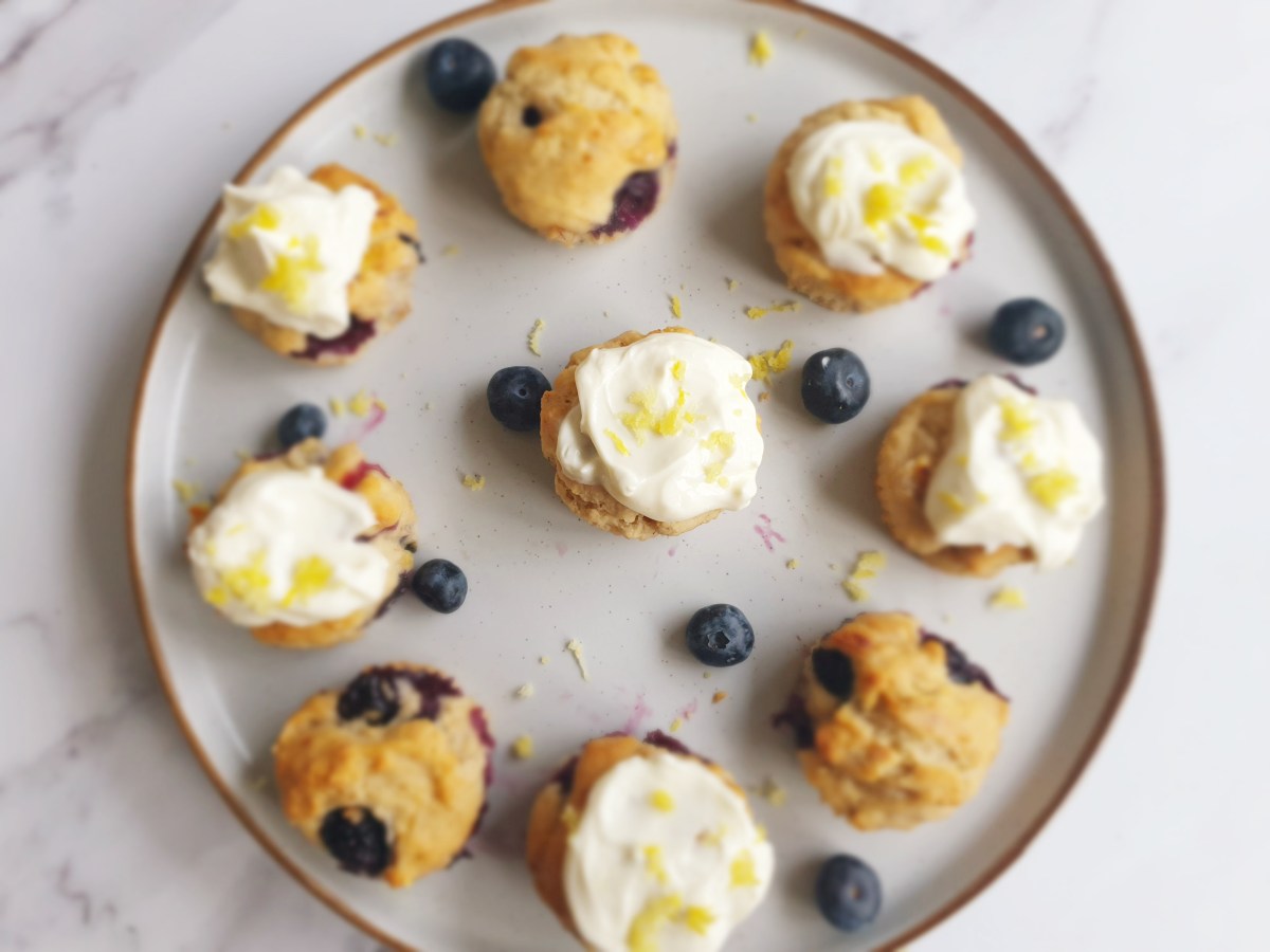 Blueberry & Banana&nbsp;Cupcakes