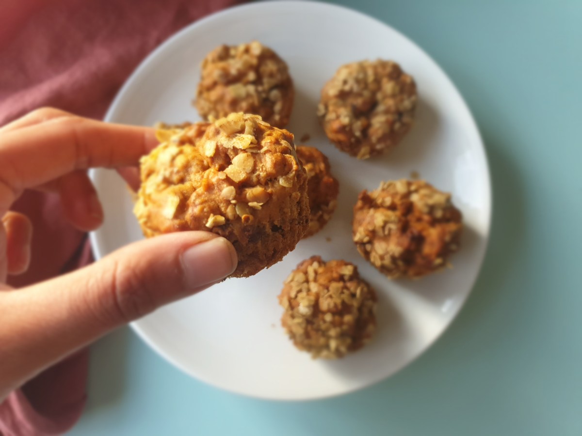 Banana & Carrot Breakfast&nbsp;Muffins