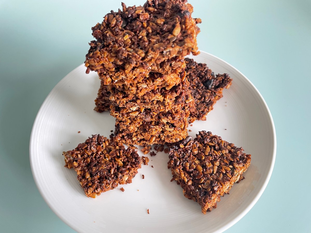 Crunchy Seeded Flapjacks